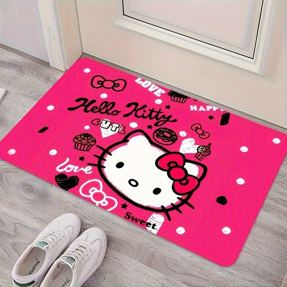 Pink 47.24x15.75inch 120x40cm Floor Mat