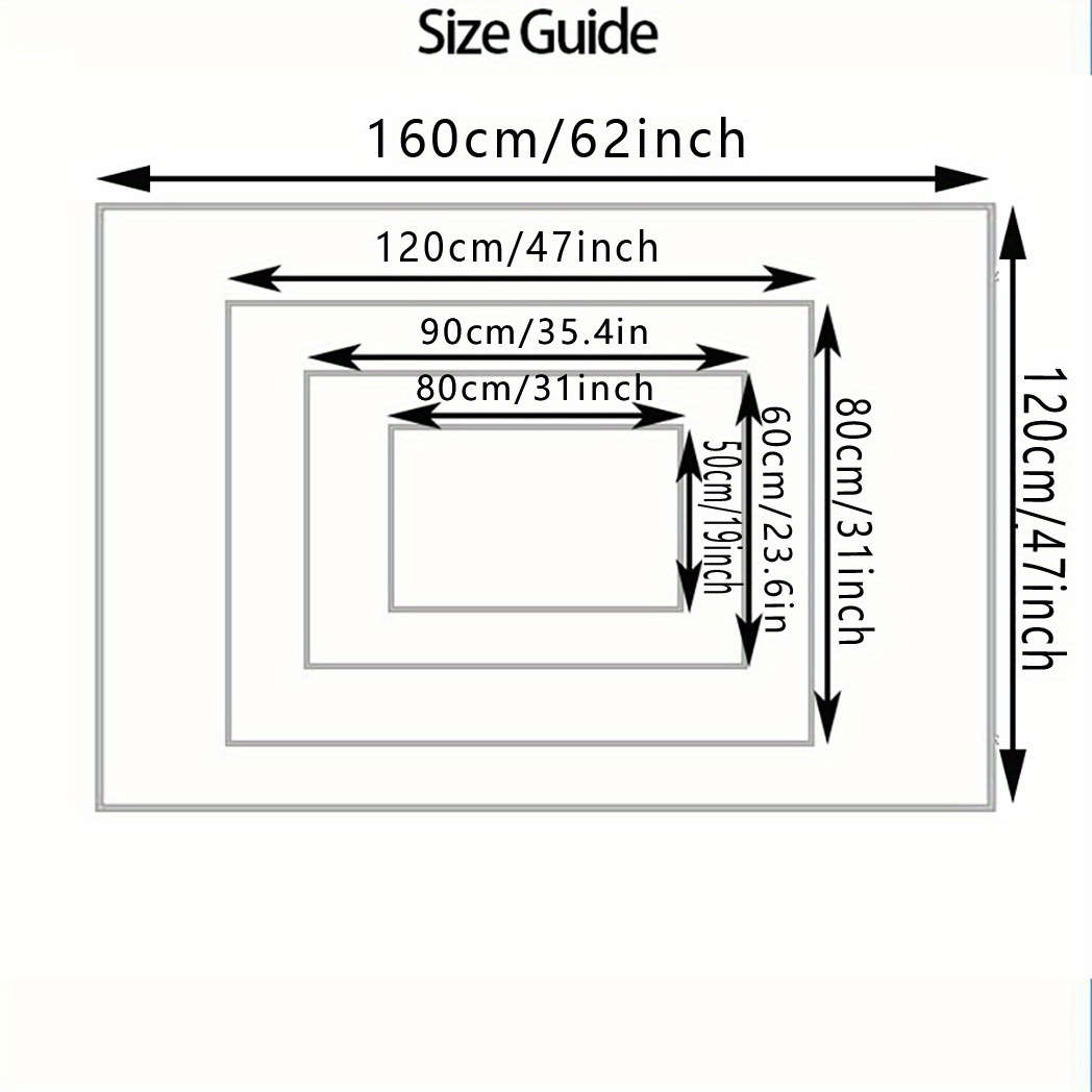 80x120cm 31.5x47.2inch Floor Mat