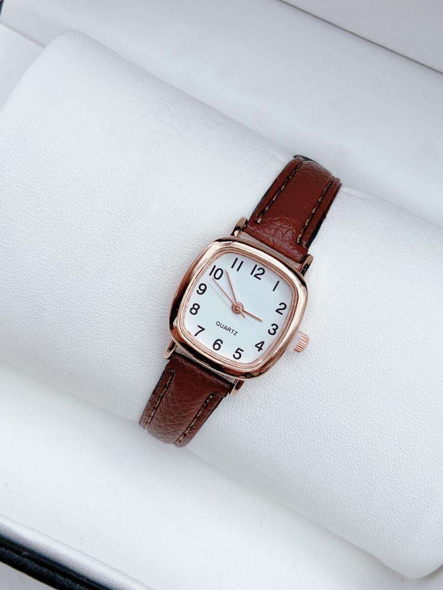 Ladies Quartz Square watch   (Model L106)
