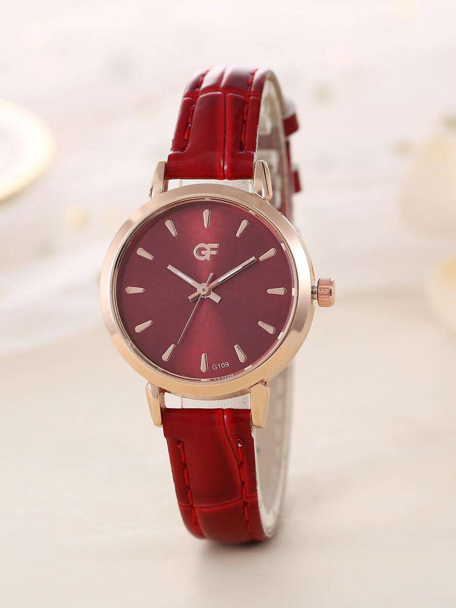 Ladies Quartz Watch & 4pcs Jewellery Set (Model L105)