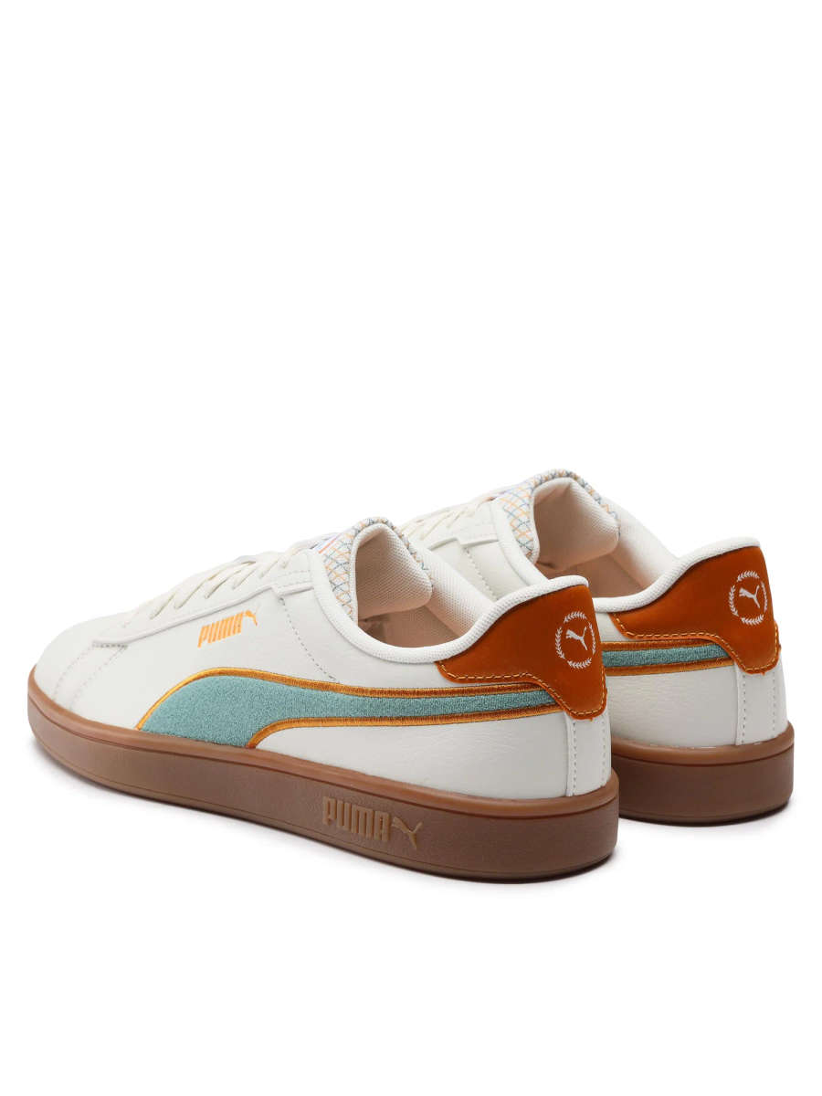 PUMA SMASH 3.0 WHITE BLUE GUM SNEAKERS RETAILR1100