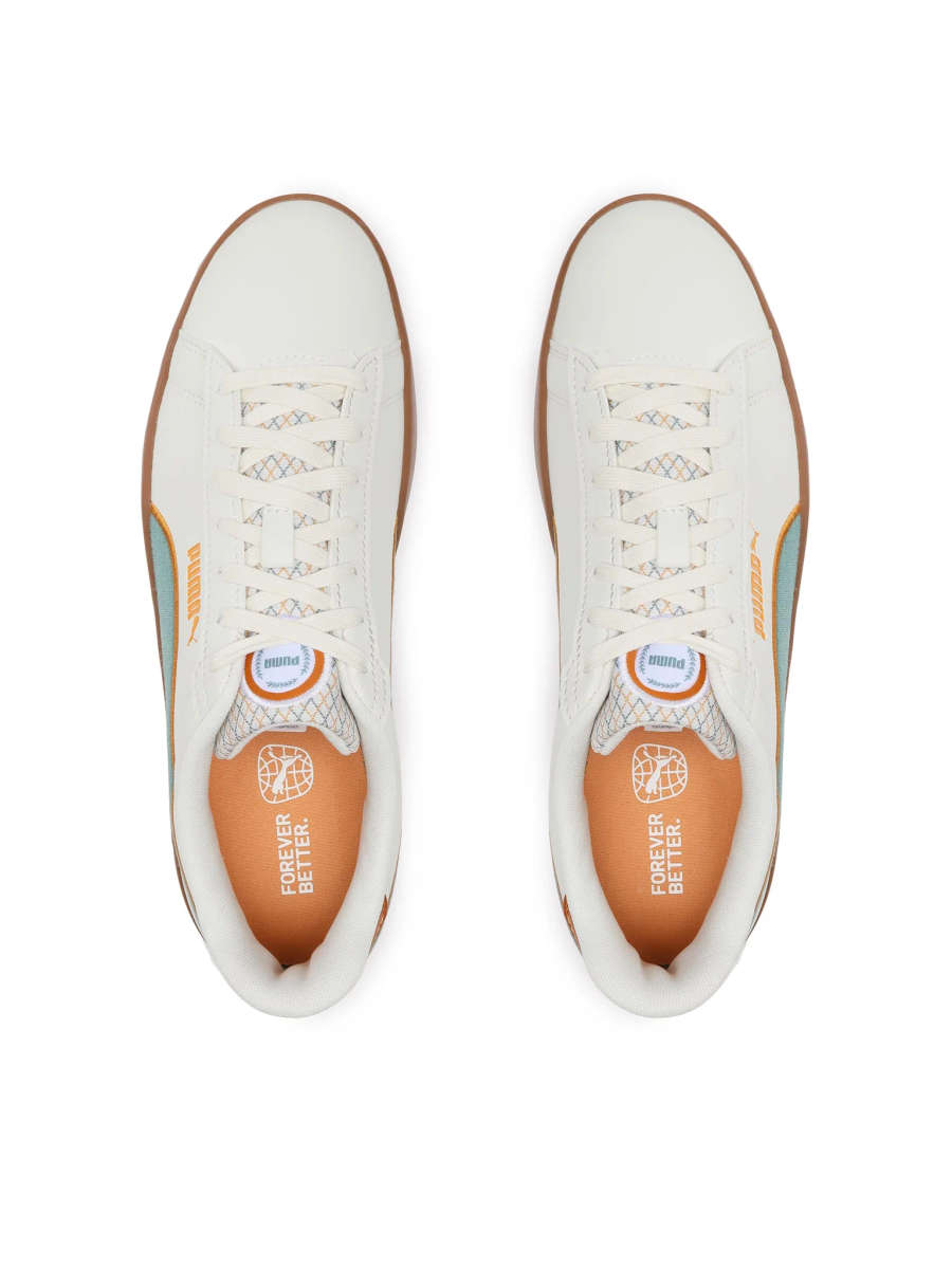 PUMA SMASH 3.0 WHITE BLUE GUM SNEAKERS RETAILR1100
