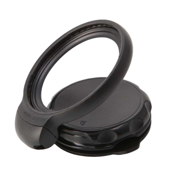 For TomTom One V4 Rotation Foldable Adjustable Car Suction Cup GPS Holder Stand(Black)