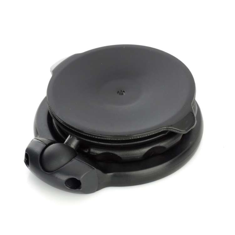 For TomTom One V4 Rotation Foldable Adjustable Car Suction Cup GPS Holder Stand(Black)