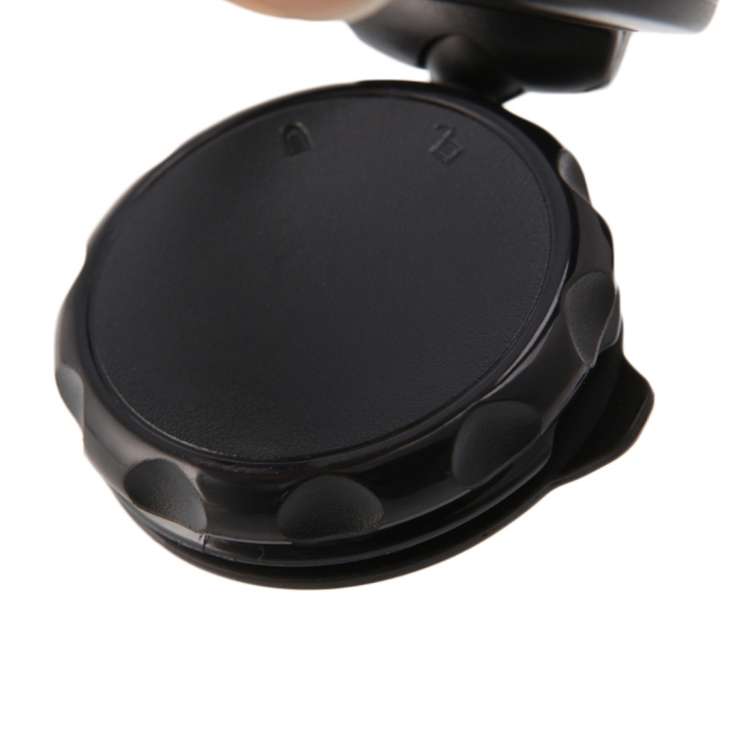 For TomTom One V4 Rotation Foldable Adjustable Car Suction Cup GPS Holder Stand(Black)