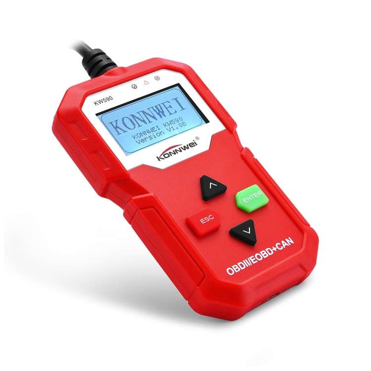 KONNWEI KW590 Mini OBDII Car Auto Diagnostic Scan Tools Auto Scan Adapter Scan Tool (Can Only Detect