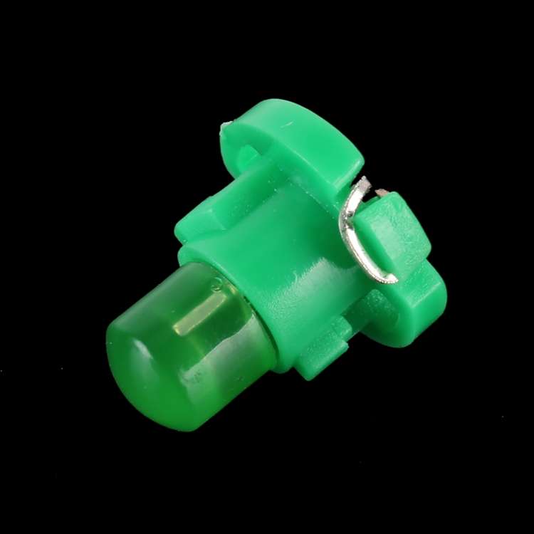 10PCS 2W T4.2 Wedge Instrument Panel LED Light Dashboard Gauge Cluster Indicator Lamp Bulb(Green Lig