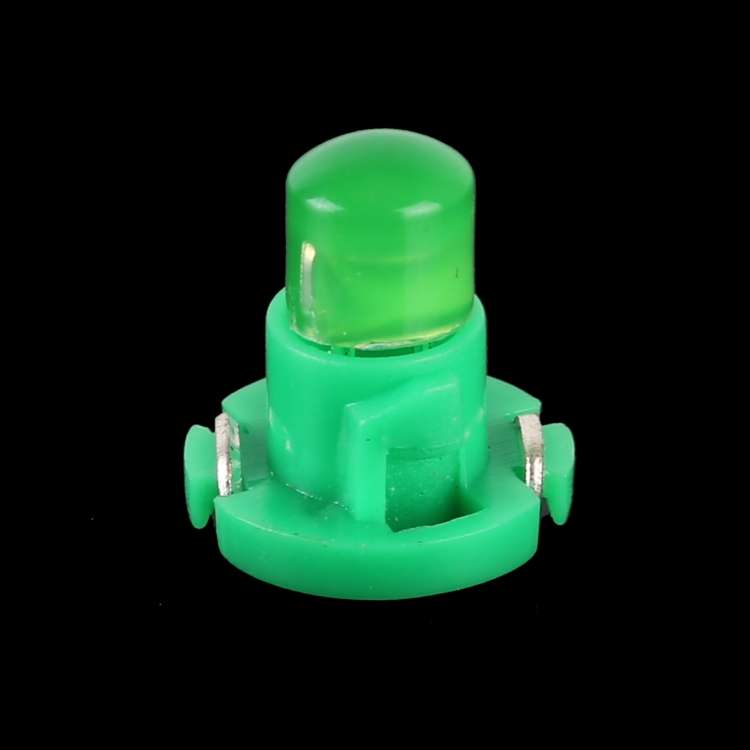 10PCS 2W T4.2 Wedge Instrument Panel LED Light Dashboard Gauge Cluster Indicator Lamp Bulb(Green Lig