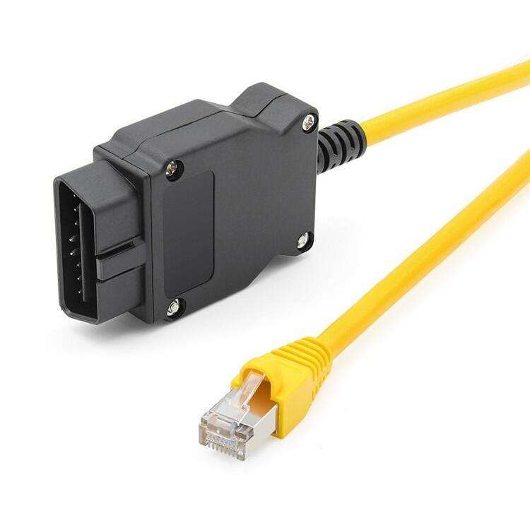 OBD Plug Adapter for BMW Enet Ethernet to OBD 2 Interface