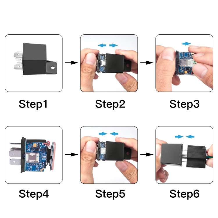 Motorcycle / Car GPS Positioning Relay Wireless GPS Smart Satellite Locator Tracking Anti-theft Devi