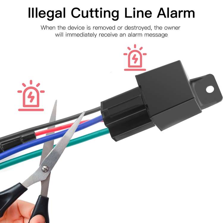 Motorcycle / Car GPS Positioning Relay Wireless GPS Smart Satellite Locator Tracking Anti-theft Devi