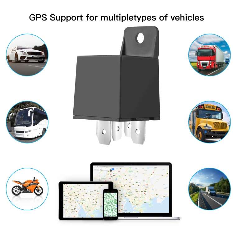 Motorcycle / Car GPS Positioning Relay Wireless GPS Smart Satellite Locator Tracking Anti-theft Devi