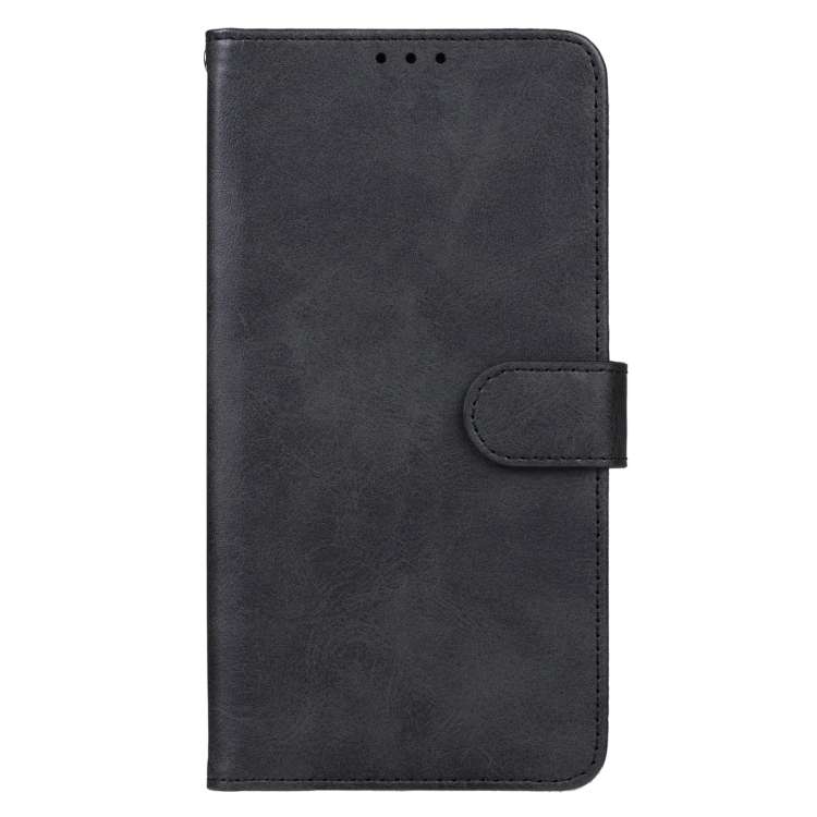 For Honor X7a Leather Phone Case(Black)