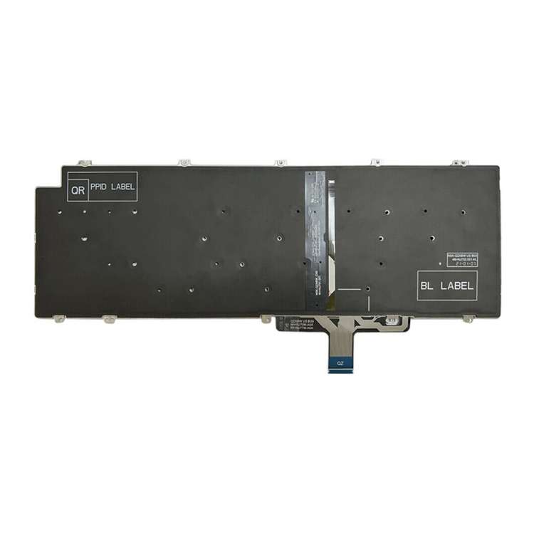 For Dell Latitude 5520 5521 Precision 3560 3561 US Version Backlight Laptop Keyboard(Black)