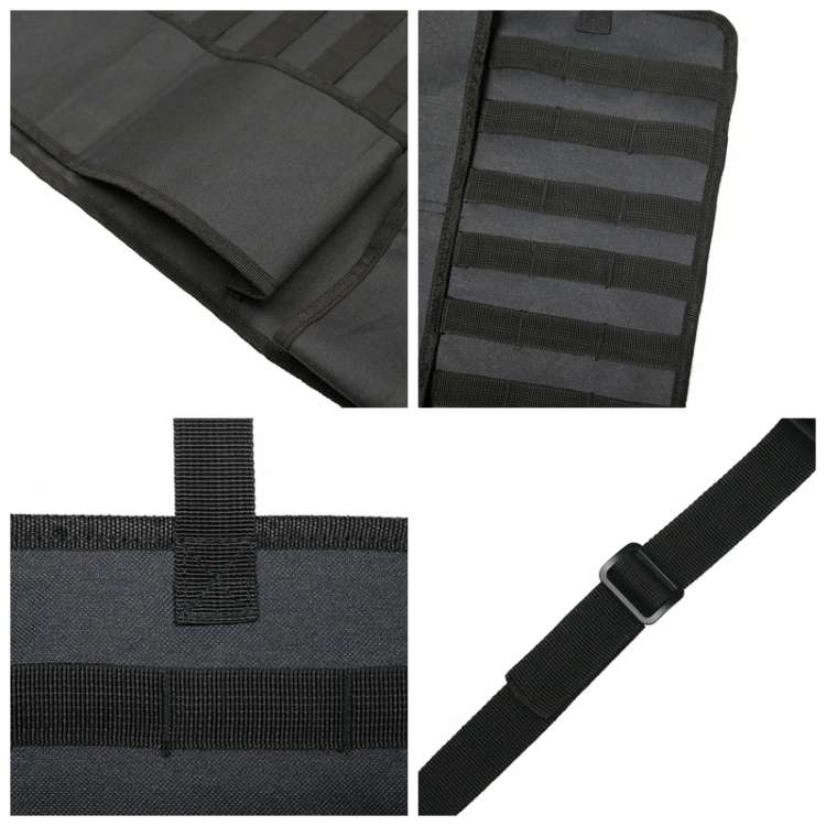 2pcs / Set Car Front Seat Back Storage Bag Car Hanging Organiser(Black)