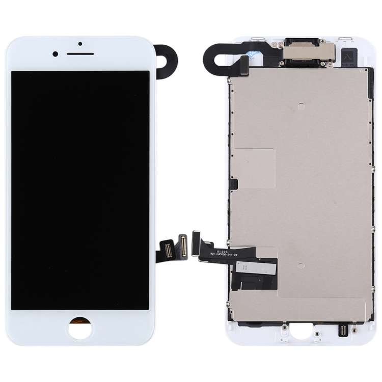 TFT LCD Screen for iPhone 8 with Digitizer Full Assembly include Front Camera (White)