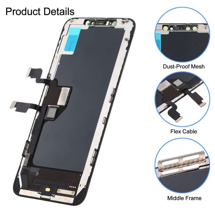GX OLED LCD Screen for iPhone XS Max with Digitizer Full Assembly