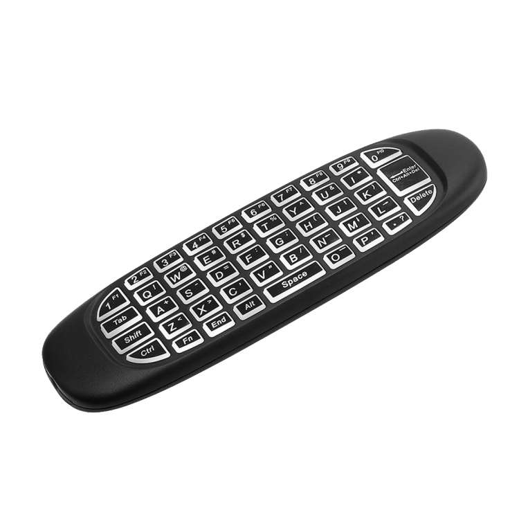 C120 Back-light Air Mouse 2.4GHz Wireless Keyboard 3D Gyroscope Sense Android Remote Controller for