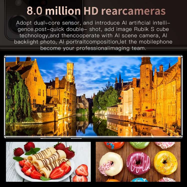 Note20U+, 2GB+16GB, 6.7 inch Pole-Notch Screen, Face ID Identification, Android 6.0 MTK6580P Quad Co