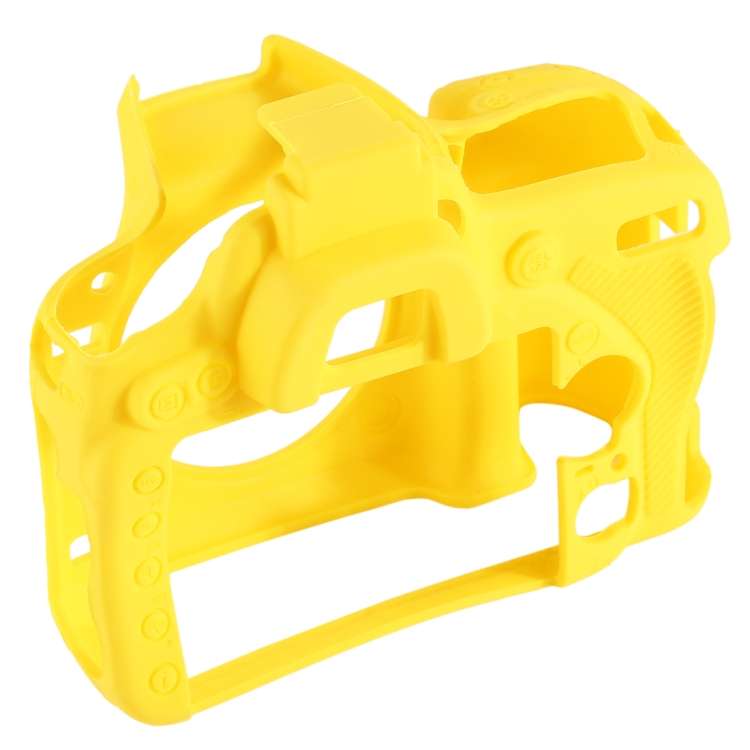 PULUZ Soft Silicone Protective Case for Nikon D750(Yellow)