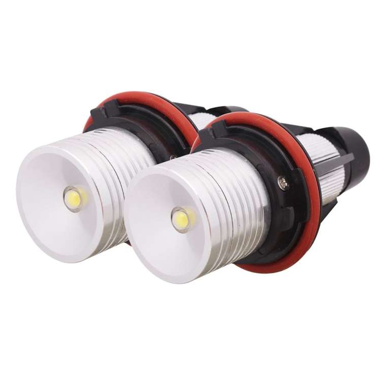 MZ E39 3W 240LM LED Super Bright Car Angel Eyes White Daytime Running Marker Light for BMW E39, DC 8