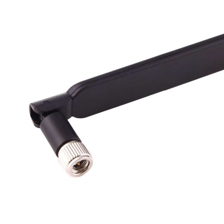 2 PCS B593 5dBi SMA Male 4G LTE Router Antenna(Black)