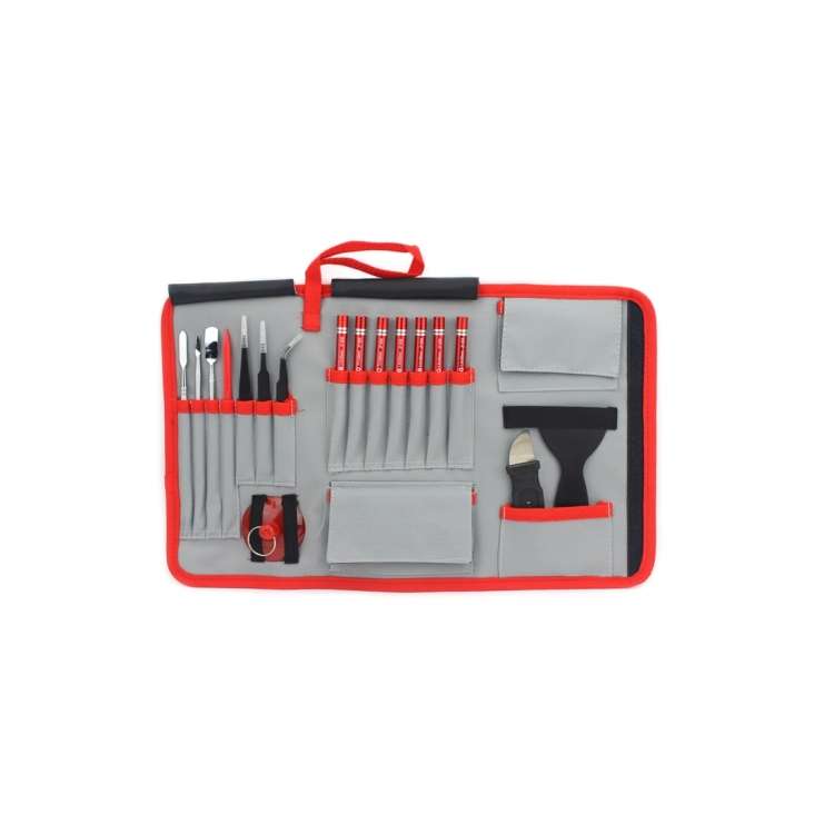 JIAFA JF-8175 28 in 1 Electronics Repair Tool Kit with Portable Bag for Repair Cell Phone, iPhone, M