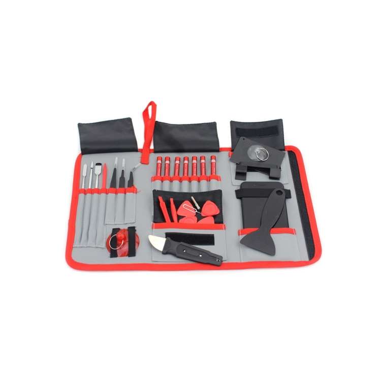 JIAFA JF-8175 28 in 1 Electronics Repair Tool Kit with Portable Bag for Repair Cell Phone, iPhone, M