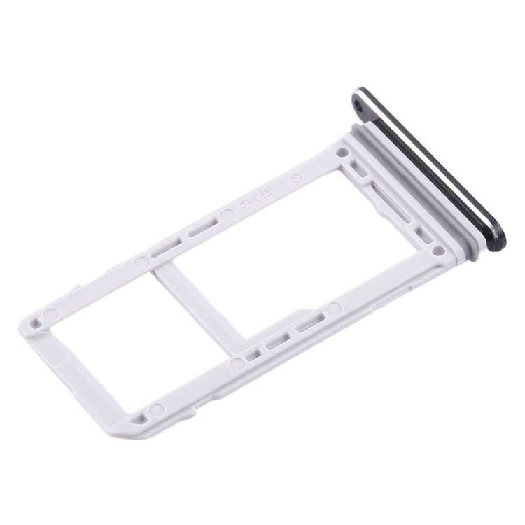 For Galaxy Note 8 2 SIM Card Tray / Micro SD Card Tray (Black)