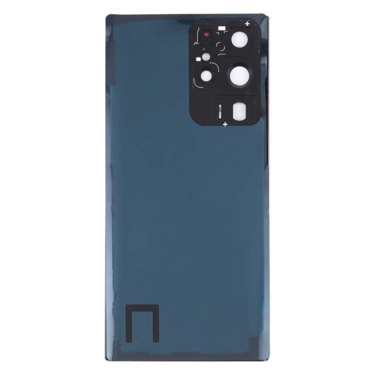 For Samsung Galaxy S22 Ultra 5G SM-S908B Battery Back Cover with Camera Lens Cover (Gold)