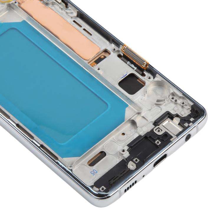 TFT LCD Screen For Samsung Galaxy S10 SM-G973 Digitizer Full Assembly with Frame,Not Supporting Fin
