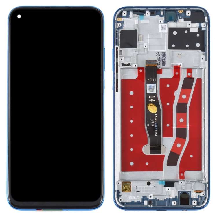 Original LCD Screen For Huawei P20 Lite 2019 Digitizer Full Assembly with Frame (Blue)