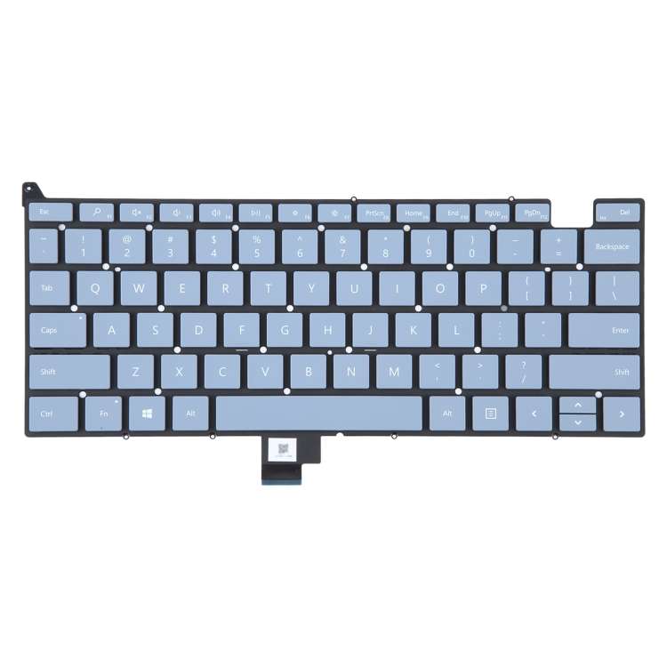 US Version Keyboard without Power Button for Microsoft Surface Laptop Go 1934(Blue)