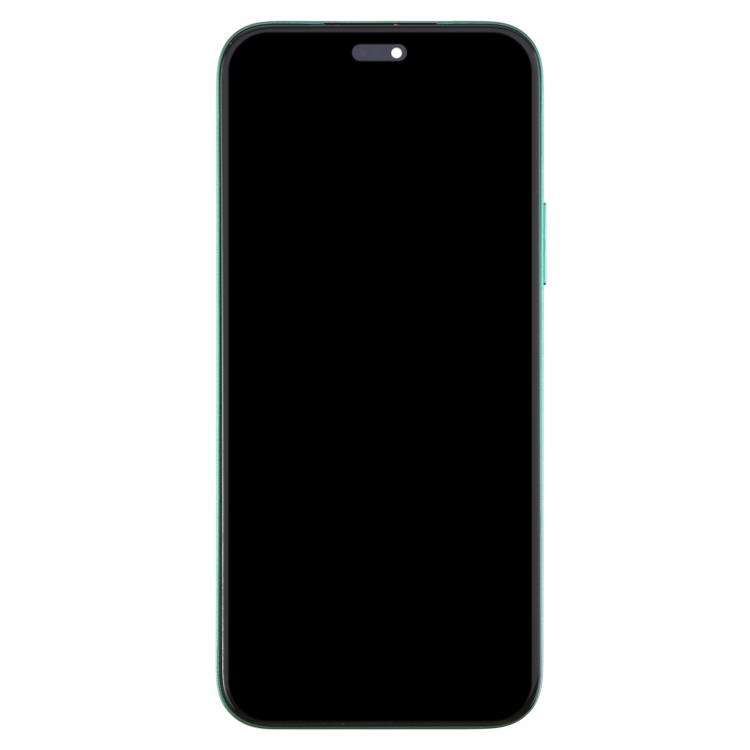 For Honor X8b Original LCD Screen Digitizer Full Assembly with Frame (Green)