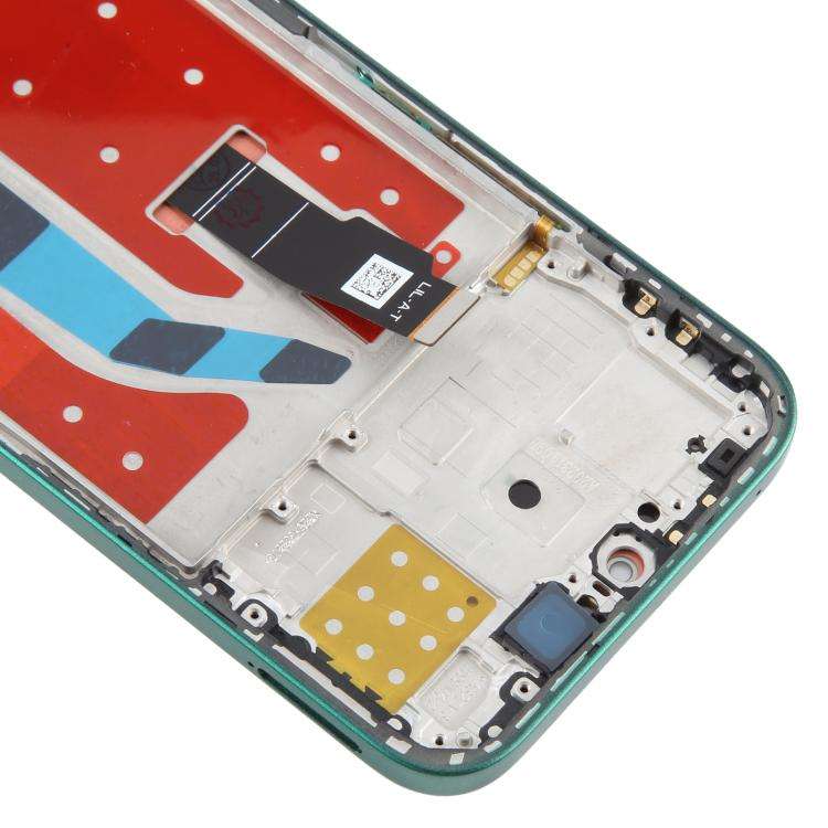 For Honor X8b Original LCD Screen Digitizer Full Assembly with Frame (Green)