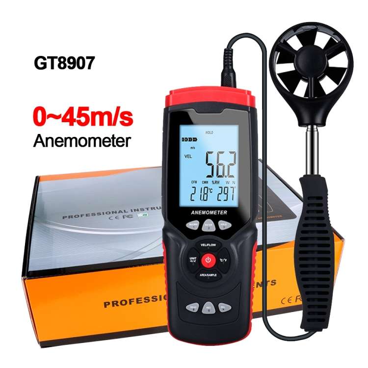 GT8907 Digital Anemometer