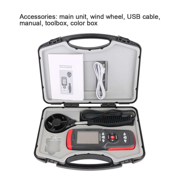 GT8907 Digital Anemometer