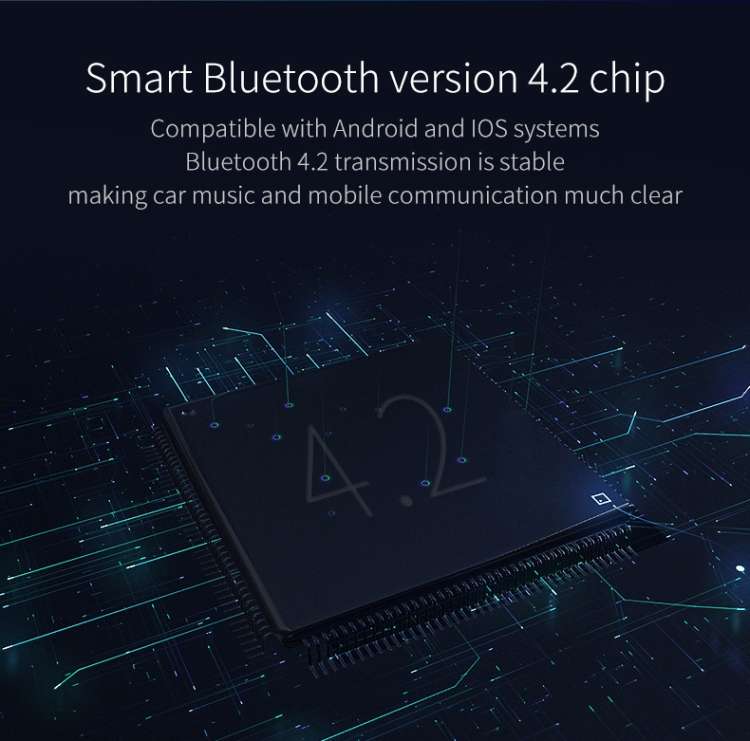 BC41 Multi-Functional MP3 Player, Bluetooth Receiver, USB Charger, Automobile Cigarette Lighter(Silv