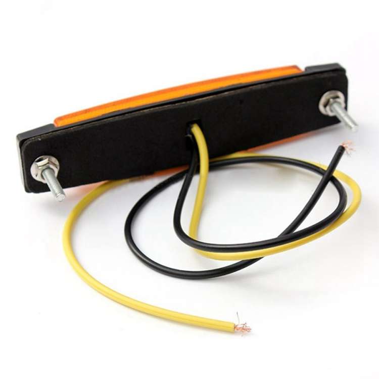 4 PCS 12V 6 SMD Auto Car Bus Truck Wagons External Side Marker Lights LED Trailer Indicator Light Re