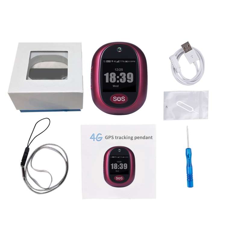 REACHFAR RF-V45-A Mini GPS Smart Tracker Pendant, Support SOS / Camera / Health Management / 4G LTE,