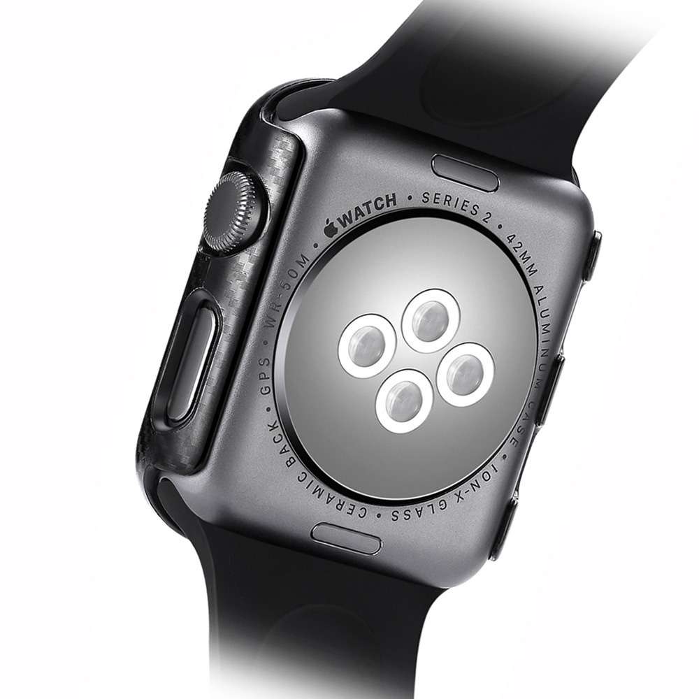 PC Carbon Fiber Frame Protection Case For Apple Watch Series 6 / 5 / 4 / Watch SE 40mm