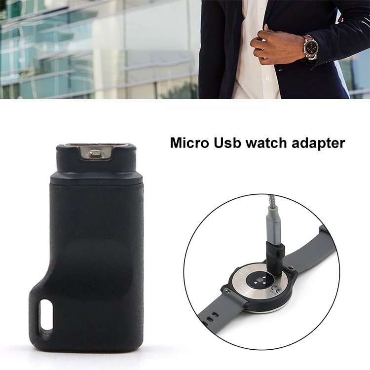 Watch Charging Head Smart Accessories with Micro USB Adapter For Garmin Fenix 5 / 5x / 5s / 6 / 6X