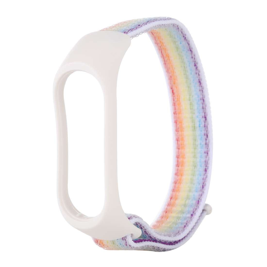 Smart Watch Nylon Woven Watch Band for Xiaomi Mi Band 3 / 4(Colour)