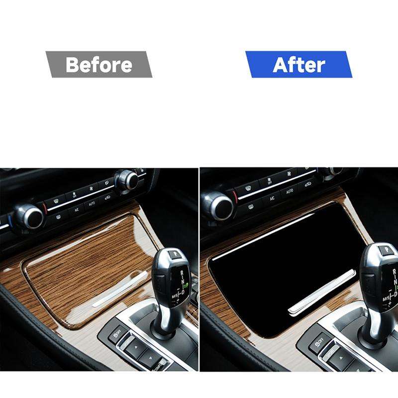 For BMW 5 Series F10 2011-2017 Car Storage Box Decorative Sticker,Left and Right Drive Universal