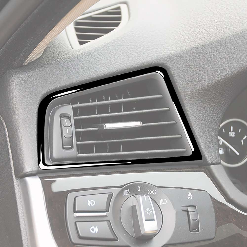For BMW 5 Series F10 2011-2017 Car Side Air Outlet Frame Decorative Sticker,Left Drive