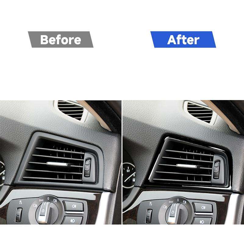 For BMW 5 Series F10 2011-2017 Car Side Air Outlet Frame Decorative Sticker,Right Drive