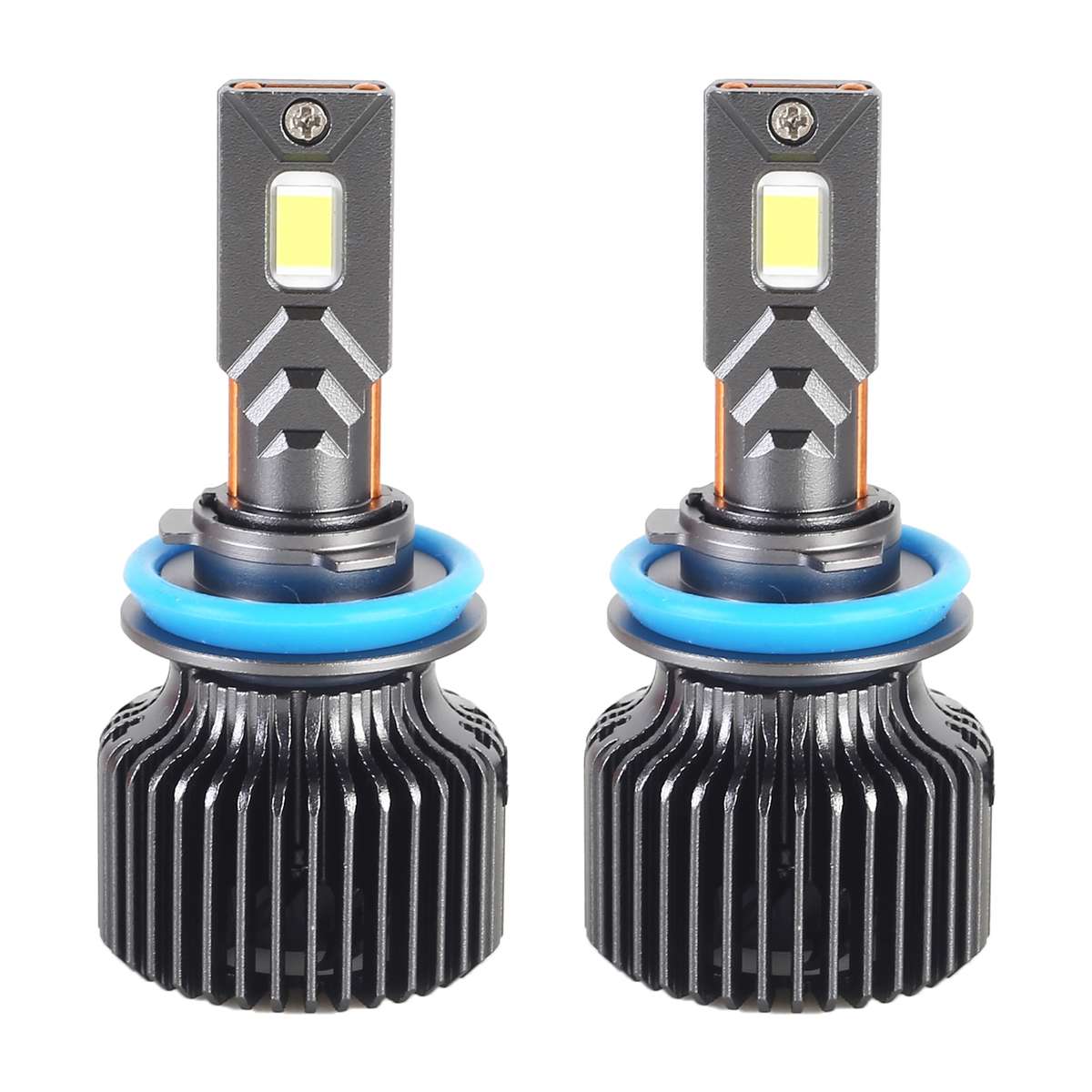 K11 1 Pair H11 12V / 85W / 6000K / 9000LM Car LED Headlight (White Light)
