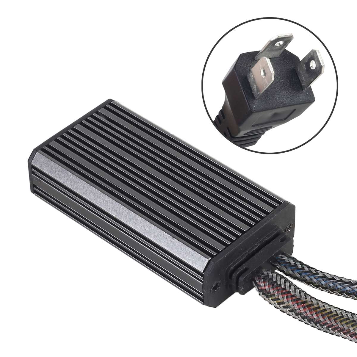 K11 1 Pair H4 12V / 75W / 6000K / 9000LM Car LED Headlight (White Light)
