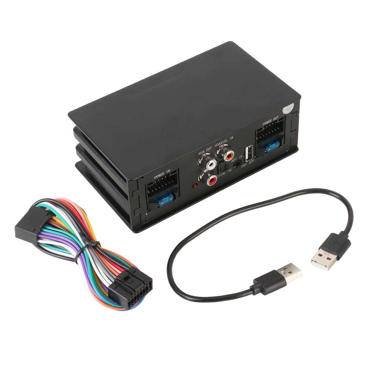 9-16V 15A 200W Car DSP Sound Amplifier for Android MP5