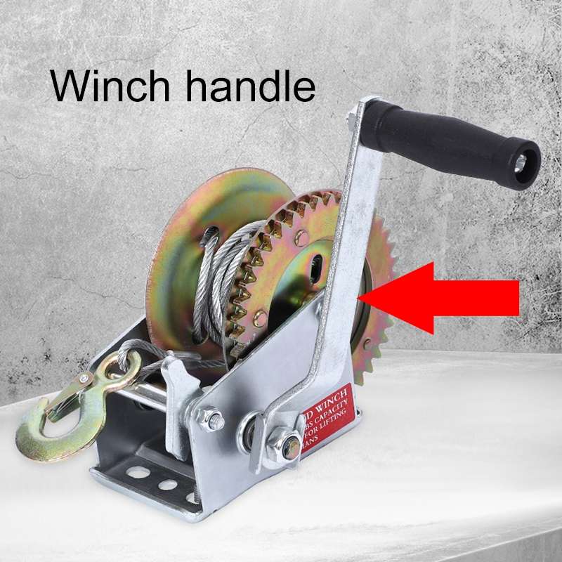 Boat Trailer Truck Winch Handle Comfort Grip Crank
